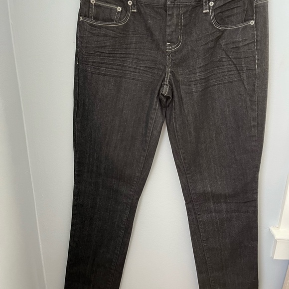 American Eagle Outfitters Black Straight Leg Jeans - Picture 1 of 11
